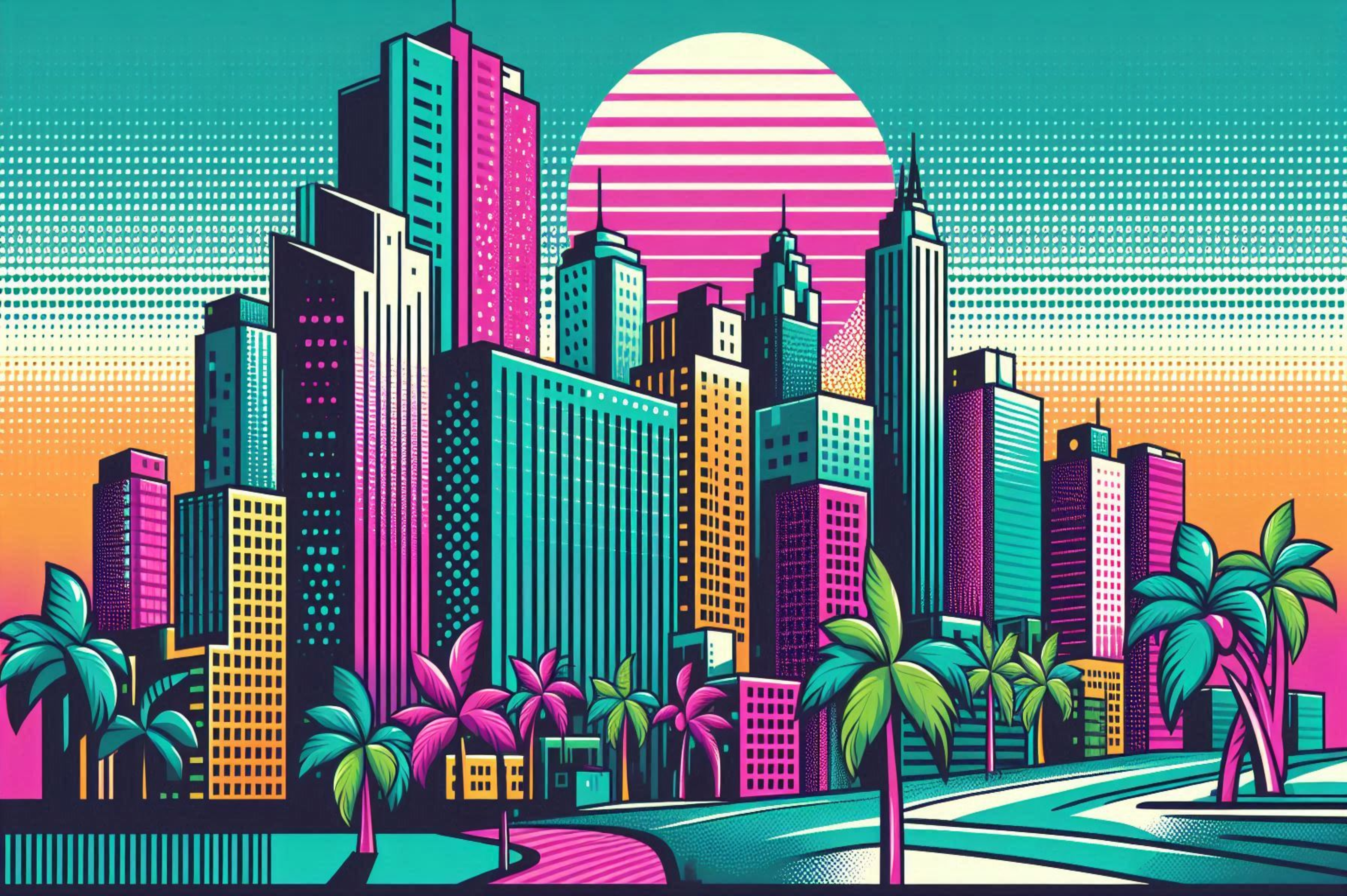 Pop art Los Angeles