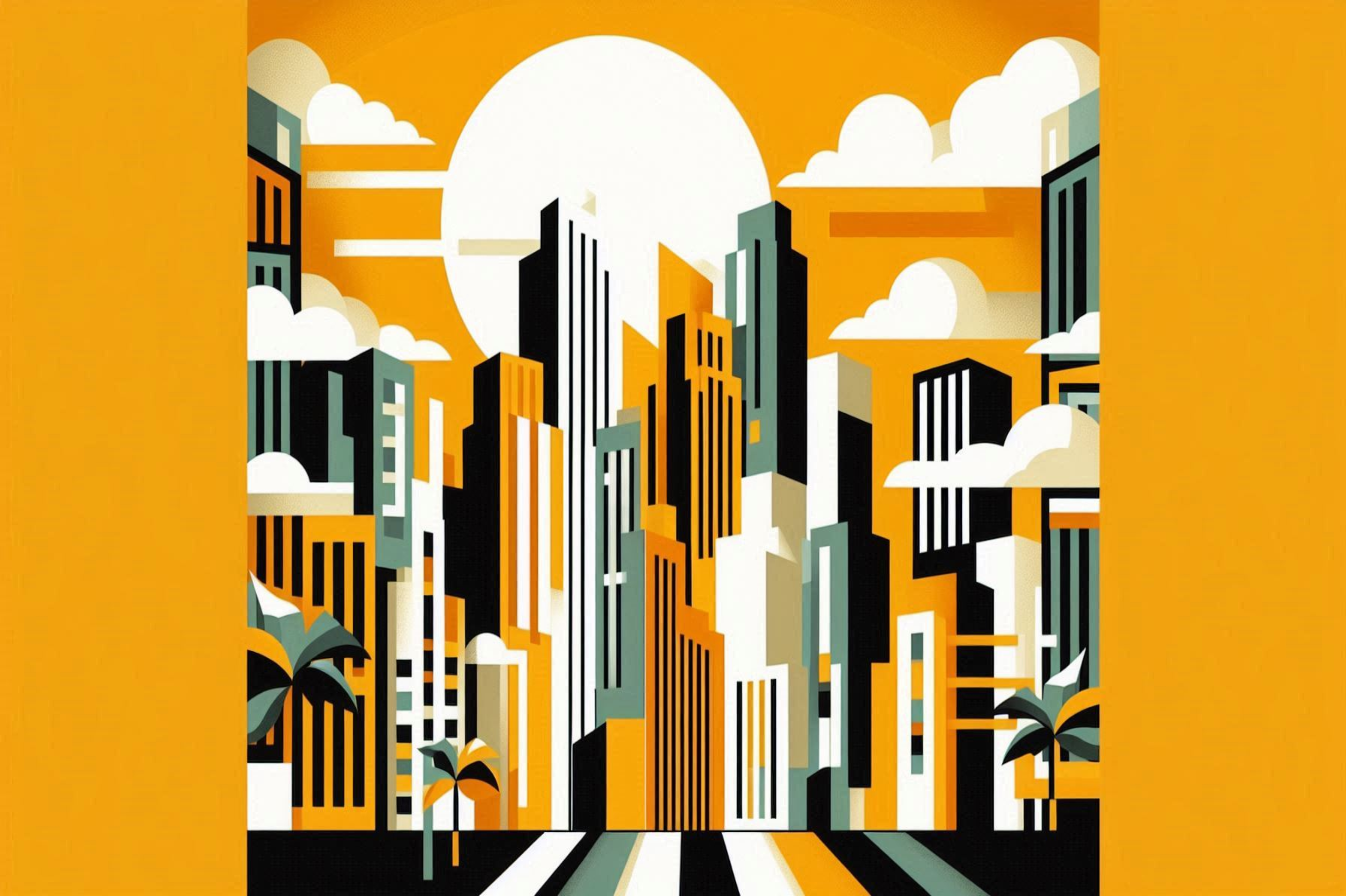 Los Angeles Cubism Style